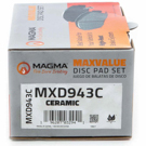 Magma MXD943C Brake Pad Set 2