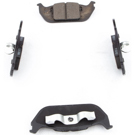 2003 Lincoln Aviator Brake Pad Set 3