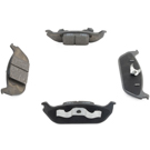 2003 Lincoln Aviator Brake Pad Set 2