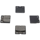 2017 Tesla S Parking Brake Disc Brake Pad Set 6