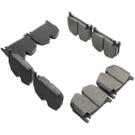 2004 Mercedes Benz E55 AMG Brake Pad Set 1