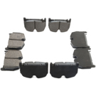 2004 Mercedes Benz E55 AMG Brake Pad Set 2