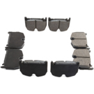 2004 Mercedes Benz E55 AMG Brake Pad Set 6