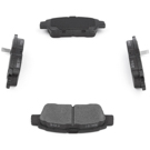 2007 Toyota Sienna Brake Pad Set 3