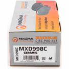 Magma MXD998C Brake Pad Set 2