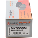 2007 Chrysler Pacifica Brake Pad Set 2