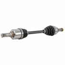 2012 Mazda 3 Drive Axle Front 2
