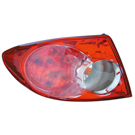 2003 Mazda 6 Tail Light Assembly Pair 3