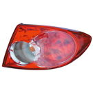 2003 Mazda 6 Tail Light Assembly Pair 2