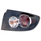 BuyAutoParts  Mazda 3 Tail Light Assembly 16-13106AN