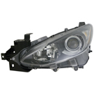 2016 Mazda 3 Headlight Assembly Pair 3