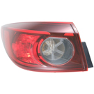 2017 Mazda 3 Tail Light Assembly Pair 3