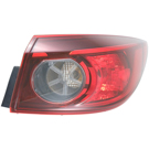 2017 Mazda 3 Tail Light Assembly Pair 2