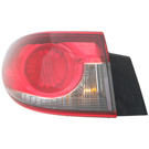 2017 Mazda 6 Tail Light Assembly Pair 3