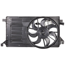 2010 Mazda 3 Cooling Fan Assembly 1