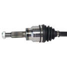 2008 Mercury Sable Drive Axle Rear 2