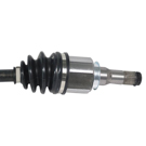 2008 Mercury Sable Drive Axle Rear 3