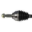 2013 Ford Flex Drive Axle Front 2