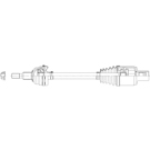 2021 Chrysler Pacifica Drive Axle Rear 1