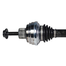 2014 Audi S6 Drive Axle Rear 2
