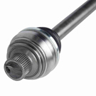 2012 Audi S5 Drive Axle Rear 3