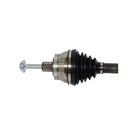 2007 Audi RS4 Drive Axle Rear 1