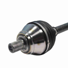 2004 Audi TT Quattro Drive Axle Front 4