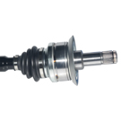 2012 Bmw X5 Drive Axle Rear 4
