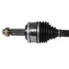 2012 Hyundai Elantra Drive Axle Front 2