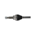 2023 Nissan Pathfinder Drive Axle Rear 1