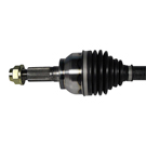 2012 Mazda 3 Drive Axle Front 2