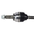 2012 Mazda 3 Drive Axle Front 2
