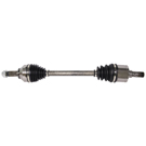 2014 Mini Cooper Paceman Drive Axle Front 5