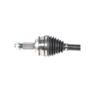 2009 Mitsubishi Lancer Drive Axle Front 2