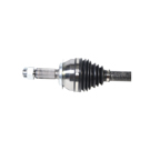 2012 Mitsubishi Lancer Drive Axle Rear 2