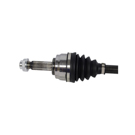 2017 Mitsubishi Mirage G4 Drive Axle Front 1