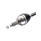 2014 Nissan Rogue Select Drive Axle Front 3