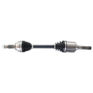 2014 Nissan Rogue Select Drive Axle Front 5