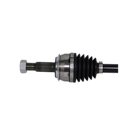 2017 Nissan Rogue Drive Axle Front 1