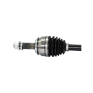 2017 Nissan Rogue Drive Axle Front 1