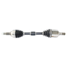 2014 Nissan Rogue Select Drive Axle Front 5