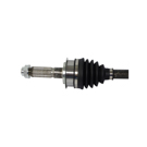 2013 Subaru XV Crosstrek Drive Axle Rear 1