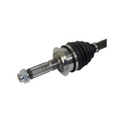 2013 Subaru XV Crosstrek Drive Axle Rear 3
