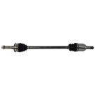 2013 Subaru XV Crosstrek Drive Axle Rear 5