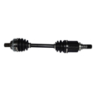2009 Smart ForTwo Drive Axle Rear 1