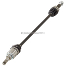 2017 Nissan Pathfinder Drive Axle Rear 2