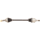 2012 Nissan Leaf Drive Axle Front 1