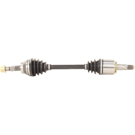 2013 Infiniti FX37 Drive Axle Front 1