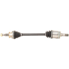 2012 Infiniti M37 Drive Axle Rear 1