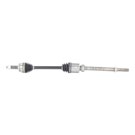 2017 Nissan Rogue Drive Axle Front 1